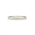 thumbnail image 2 of Women's 10K White Gold 2mm Traditional Plain Wedding Band  (Available Ring Sizes 4-10) Sz 7, 2 of 5