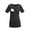 Deep Grey, variant on Women's Short Sleeve Maternity Nursing Tops Shirts for Breastfeeding