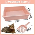 thumbnail image 3 of Caja de Arena para Gatos Kathson Abierta Mediana con Pala 4 PIEZAS, 3 of 7