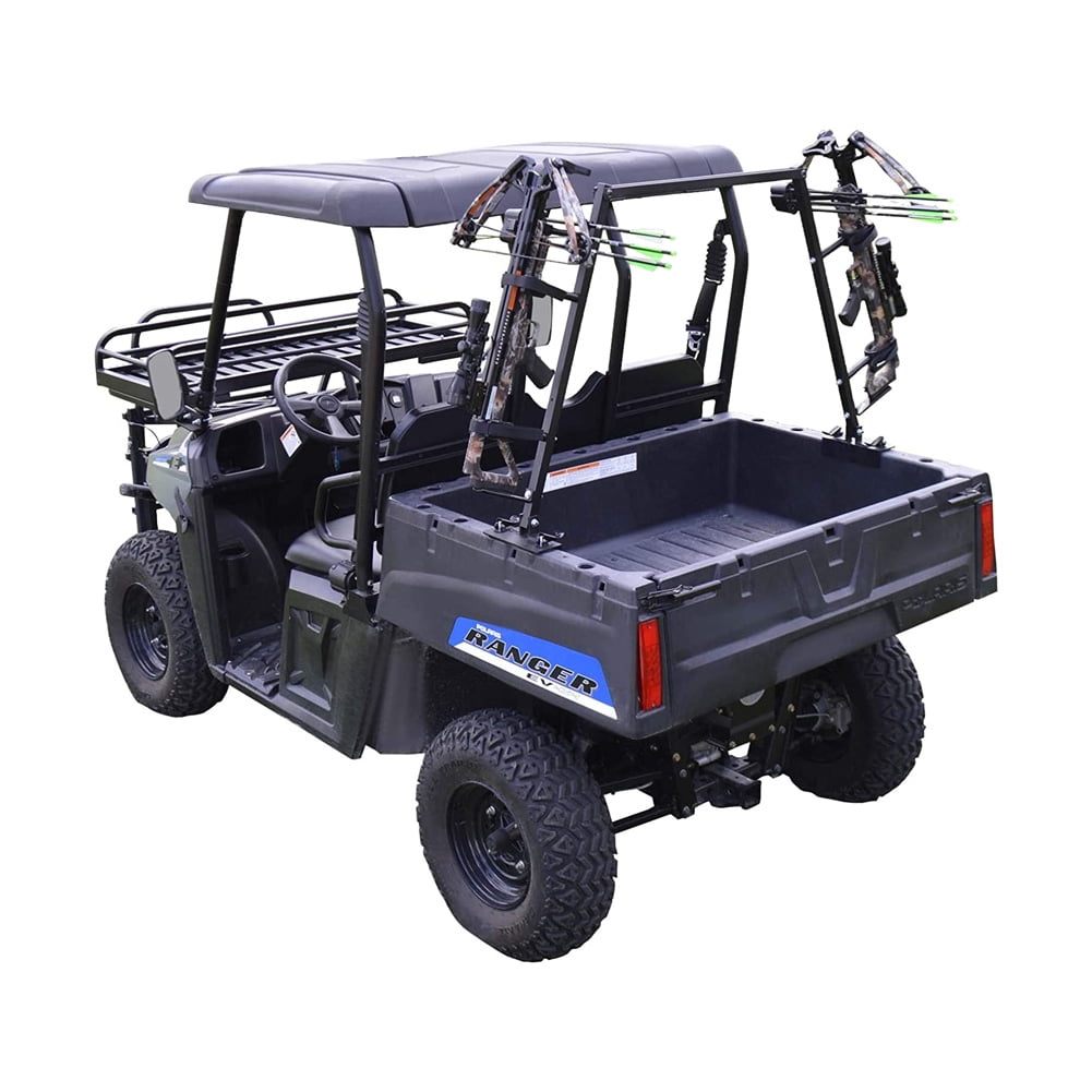 GREAT DAY QuickDraw Double Crossbow Rack mounts to the bedsides of