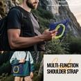 thumbnail image 5 of Case for Samsung Galaxy Tab A11 8.7 inch, 360 Degree Rotating Hand Grip Shockproof Cover with Shoulder Strap, NavyBlue Lime, 5 of 7
