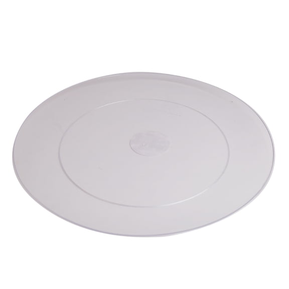 Way To Celebrate 14 Inch Clear Round Plastic Platter Party Plate