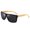 Black, variant on Men's Polarized Sunglasses with UV Protection Bamboo Frame Lightweight Design for Outdoor Activities Shading Anti-UV