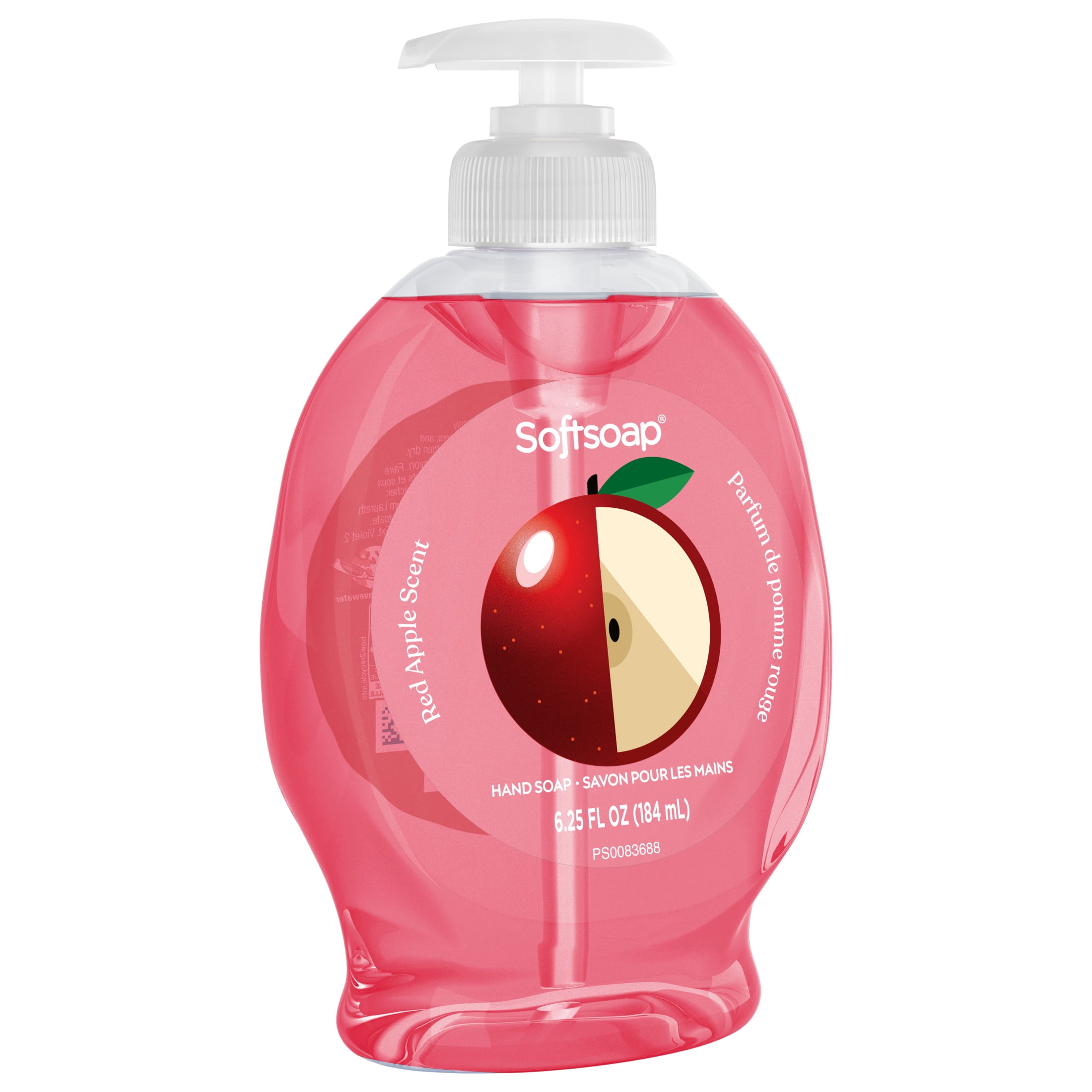Softsoap Limited Edition Liquid Hand Soap, Red Apple Scent, 6.25 fl oz Pump Bottle