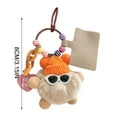 thumbnail image 3 of Plush Keychain under $5! Yannianjz Plush Keychain Toy, Cute Animal Keychain for Backpack Purse, Soft Stuffed Key Ring for Kids Adults, Mini Plushie Keychain for Gift Giving, 3 of 7