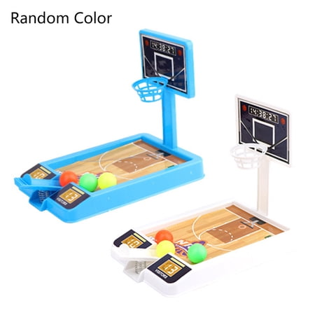 OOKWE Kid's Strength Training Indoor Table Game Interactive Mini Basketball Hoop