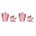 thumbnail image 2 of Kearding 50 piezas de vasos de papel para muffins a prueba de grasa, resistentes al calor, revestimientos para hornear magdalenas, envoltorios, oro rosa 2piezas, 2 of 6