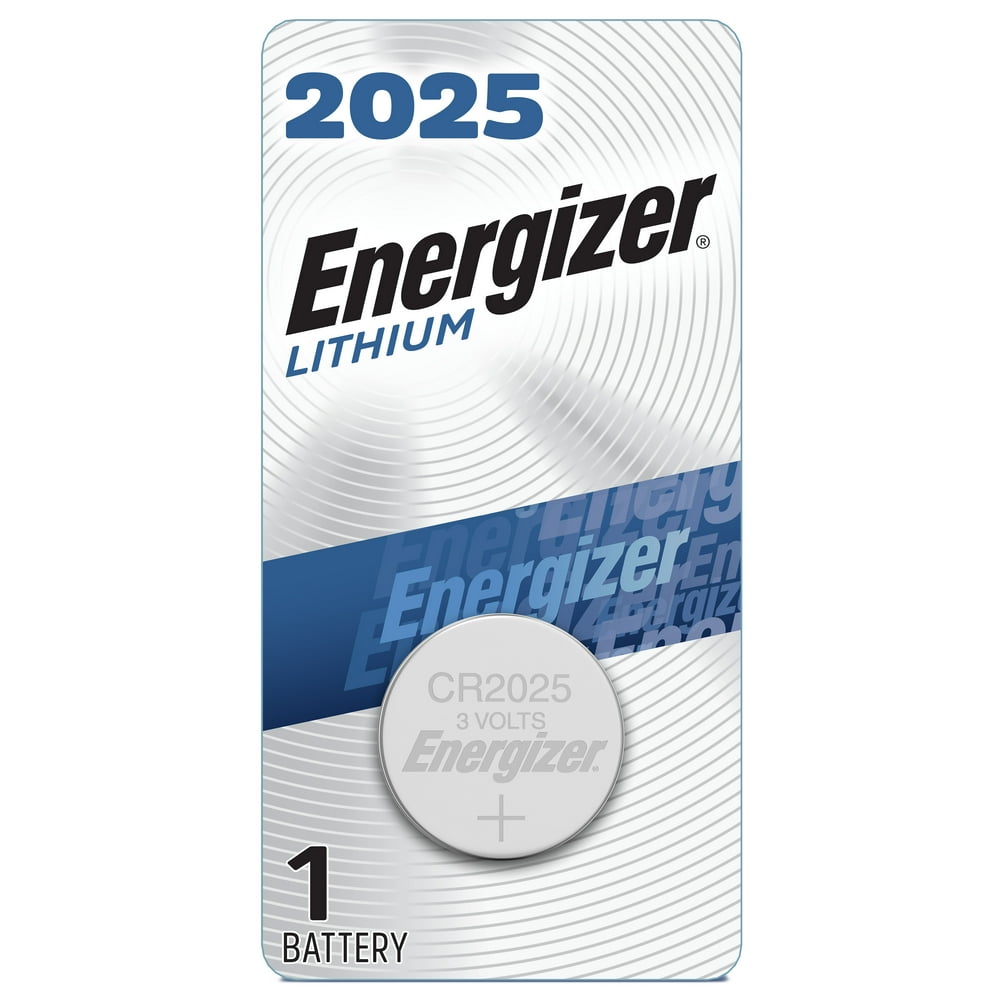 Energizer 2025 Batteries (1 Pack), 3V Lithium Coin Batteries Walmart