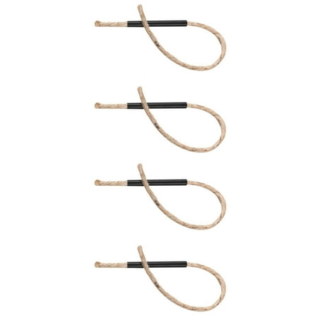 

Guangmc 4 Sets Survival Wick Hemp Cord Fire Starter Hemp Ropes Portable Ropes