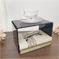 thumbnail image 2 of Plymor Black Acrylic Rectangular Display Riser, 6" H x 9" W x 6" D (1/4" thick) (6 Pack), 2 of 3