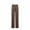 Brown, variant on Fortune Women Y2K Jeans Baggy Brown High Waist Straight Wide Leg Denim Pants