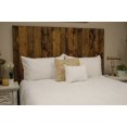 thumbnail image 7 of Barn Walls Dark Walnut Floating Headboard Handcrafted in America Real Solid Wood - Queen, 7 of 7
