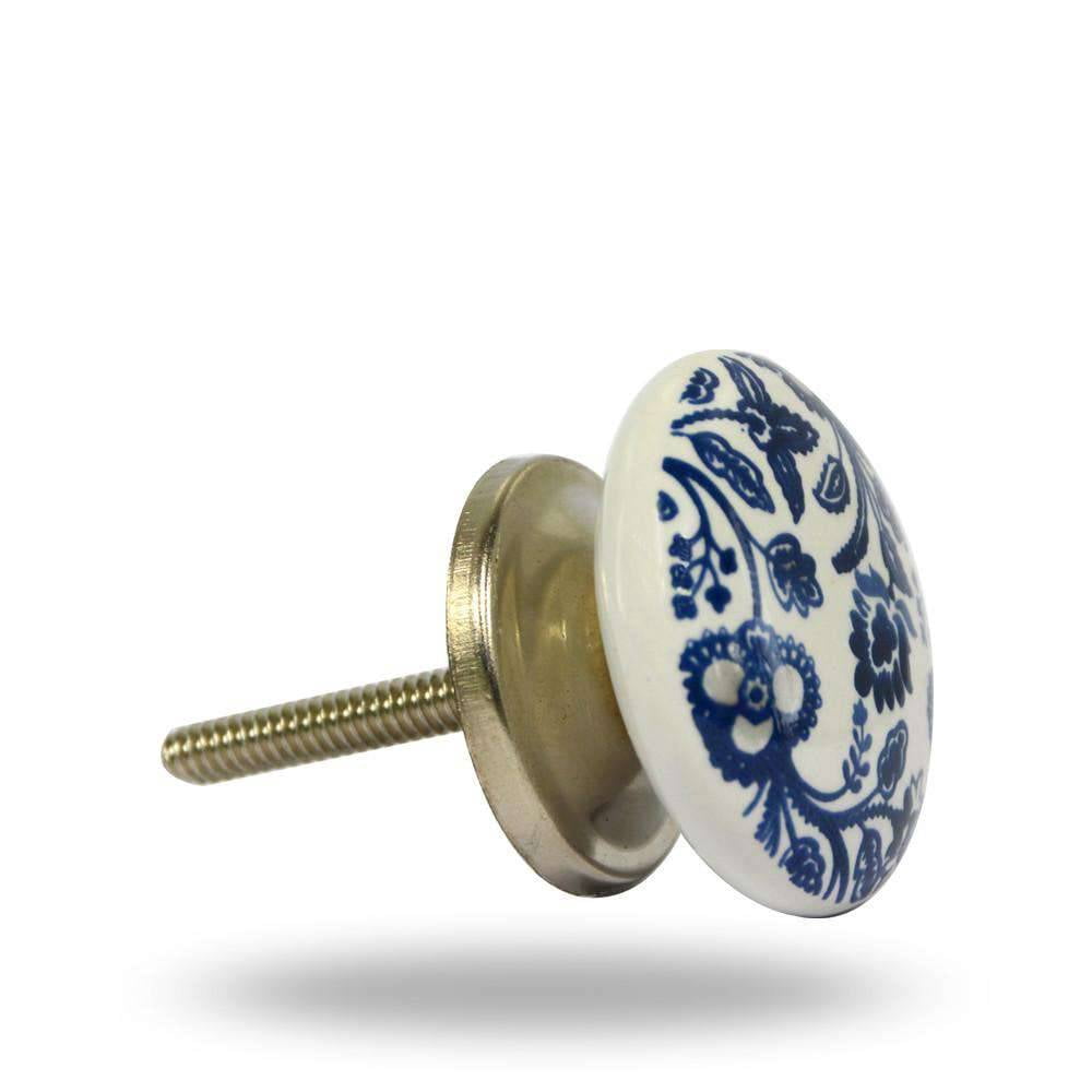 Set of Six Beckenham Ceramic Cabinet Knobs by Trinca-Ferro
