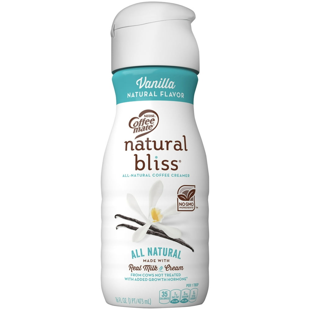 Coffee mate Natural Bliss Vanilla All Natural Liquid Coffee Creamer 16