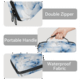 thumbnail image 4 of Herdesigns Blue and White Floral Carry Case Compatible with Nintendo Switch 2, with 20 Game Card Slots, Flower Portable Travel Carrying Case Pouch for Accessories & Games, 4 of 8