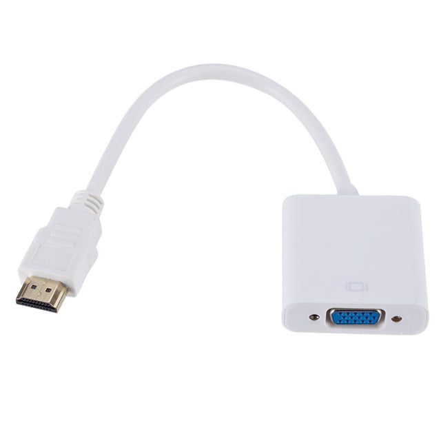 Convertidor de HDMI a VGA Cable HDMI a VGA Decodificador HD 1080p a pantalla