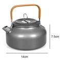 thumbnail image 2 of Hervidor para acampar al aire libre, hervidor de té de aleación de aluminio con cafetera ligera compacta, 2 of 5