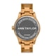 thumbnail image 3 of Reloj Lands End Dama Ann Taylor Acero Oro Rosa Pedrería ATP40006, 3 of 3