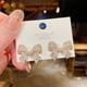 thumbnail image 3 of Pendientes de perlas de estilo coreano con aguja de plata s925 para mujer, aretes sencillos y elegantes que combinan con todo, joyería para las orejas con el mismo estilo, 3 of 6