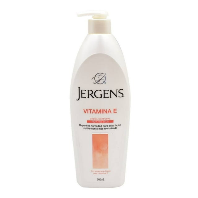 Crema corporal Jergens vitamina E piel seca 500 ml