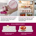 thumbnail image 4 of ARC 3-Tiers Cupcake Carrier Pink - Cupcake Portable Storage Box Dessert Holder With Lid and Handle,Great For Party.Cake Transport Container Store Up To 36 Cupcakes or 3 Large Cakes., 4 of 6