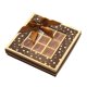thumbnail image 3 of Caja de chocolates para regalo del Día de San Valentín, 25 rejillas interiores, caja de embalaje moderna, cajas dulces para cumpleaños, bodas, fiestas , negro mayimx Cajas del día de San Valentín, 3 of 9
