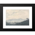thumbnail image 2 of John Robert Cozens 18x14 Black Modern Framed Museum Art Print Titled - The Bay of Naples from Capodimonte, Italy, 2 of 5