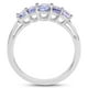 thumbnail image 2 of 1.28 Carat Genuine Tanzanite .925 Sterling Silver Ring QJ Model, 2 of 3
