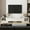 White, variant on OXYLIFE 106.3 inch Extended TV Stand with Drawers, Entertainment Center for Living Room, Black