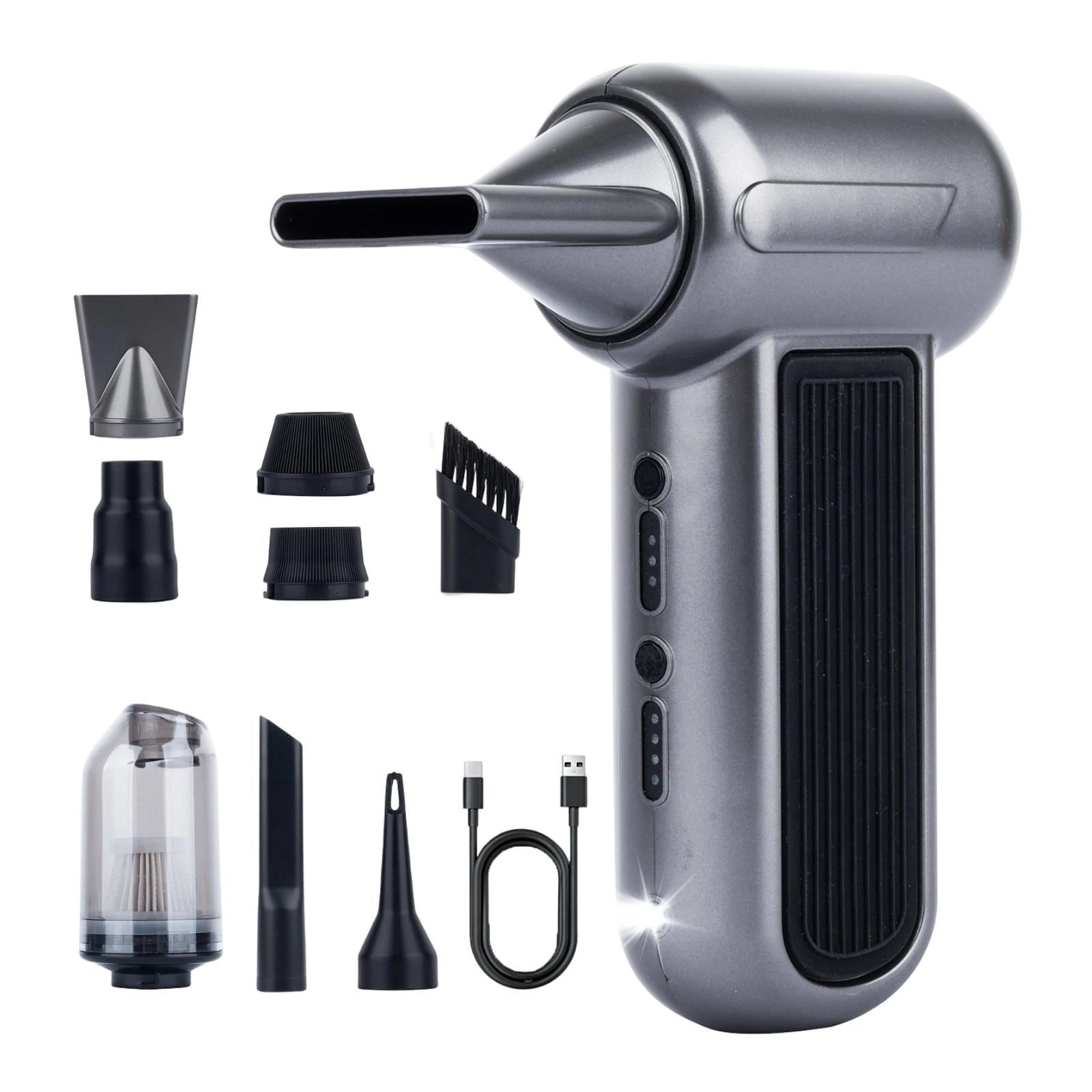 Dualoai Electric Air Duster Dust Blower for Computer Keyboard Sofa Car Interior 4000mah