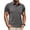 Dark Gray, variant on Short Sleeve Men'S Dress Shirts Collared Button Western Style Blue Tops Solid Retro Vintage Modern Polos Blue,M