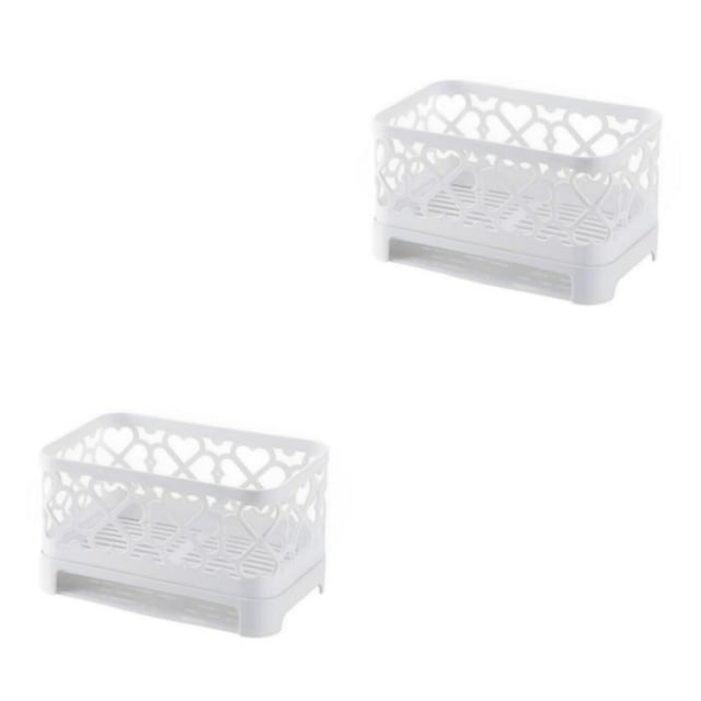 maskred Versatile Storage Solution Box Organizer For Kitchen And Bathroom Kitchen Organizer Closet Organizer Organizers Boxes gray white 2Set