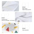 thumbnail image 2 of Yayeee Kitchen Hanging Hand Towels Set of 2 with Loop Bathroom Absorbent Tie Towel, Retro Shapes, 2 of 5
