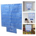 Weiweiguan Standard Pocket Chart Hanging Pocket Chart Words Cards