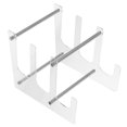 thumbnail image 2 of KAKOWELY Computer Keyboard Stand Mechanical Keyboard Display Holder Keyboard Holder Office Supply Mechanical Keyboard Holder Multi-tier Computer Keyboard Holder Acrylic Keyboard Display Stand, 2 of 5
