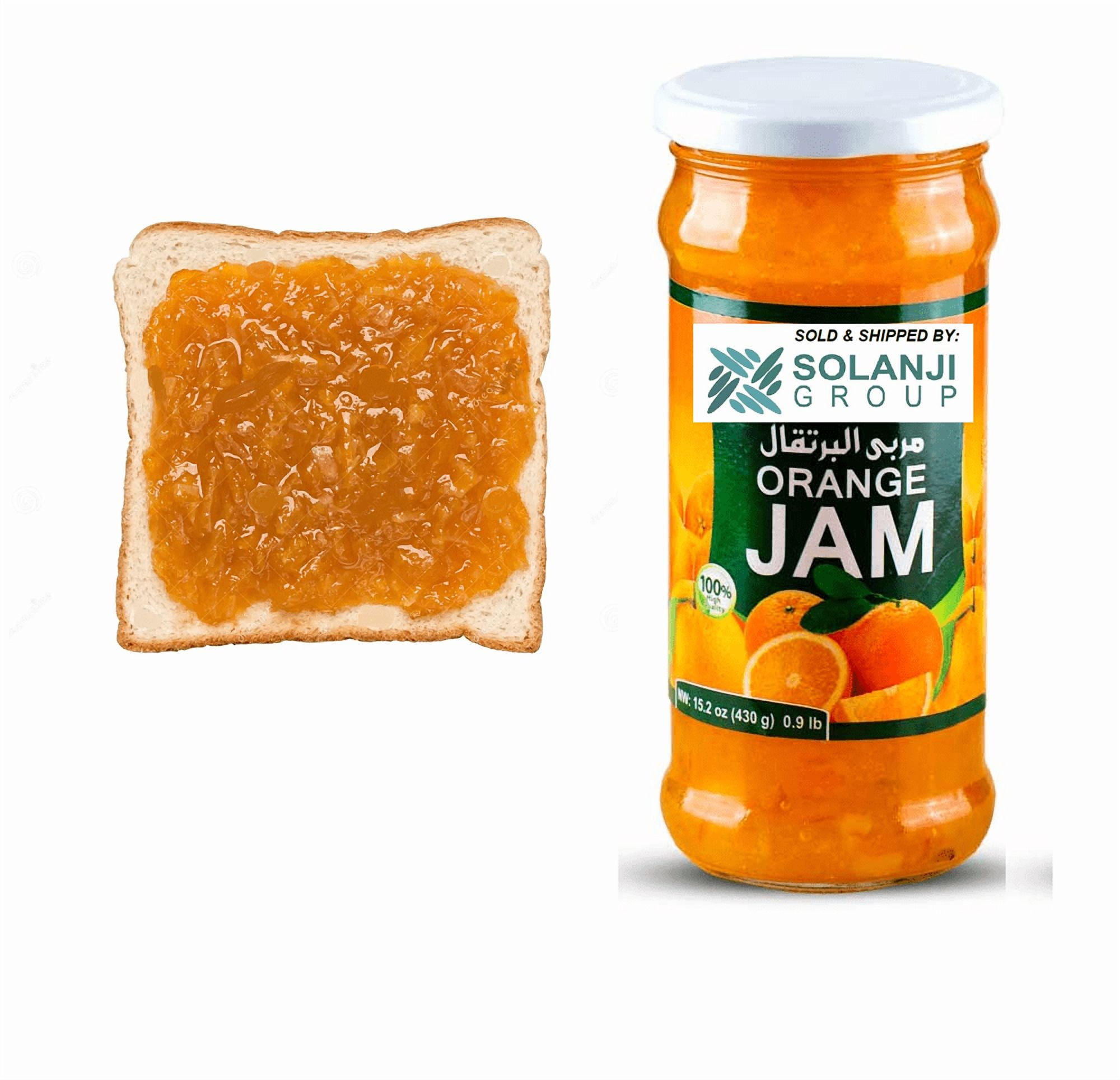 Mediterranean Orange Premium Jam 2 Pack 15 Oz/430gm each - مربى البرتقال