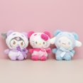 thumbnail image 4 of Kuromi-Llavero de Hello Kitty Sanrio, accesorio para llavero de perro de elidi Yugui, Cinnamoroll japonés muñeco de peluche, venta al por mayor, 4 of 4