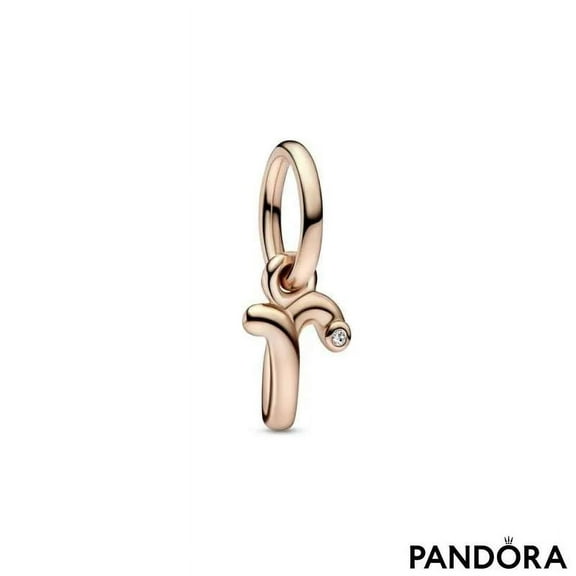 Pandora Letter R Script Alphabet Dangle Charm