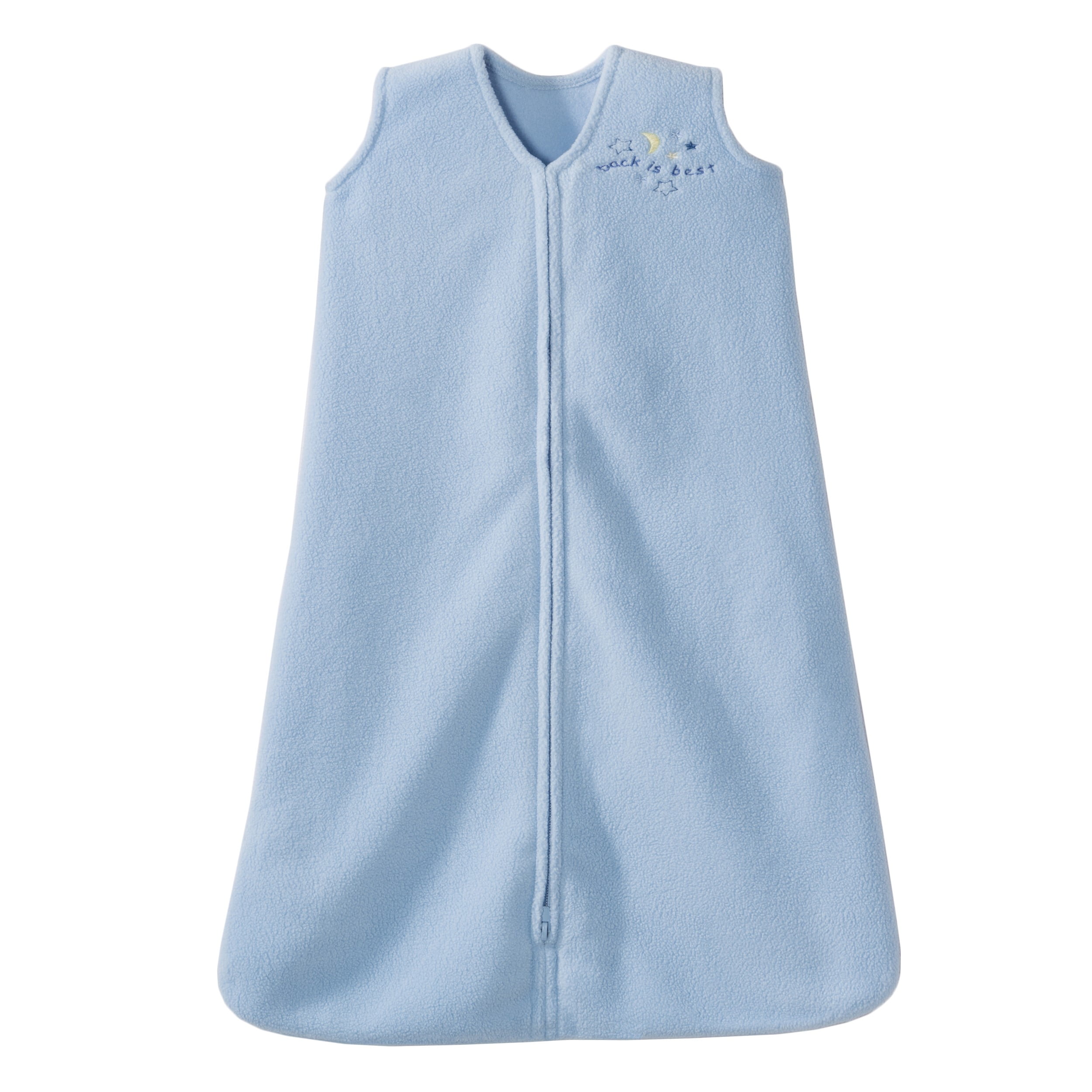 HALO SleepSack Wearable Blanket, Microfleece, Baby Blue, Extra Large