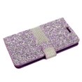 thumbnail image 3 of for Samsung Galaxy J7 2017 J7SkyPro J730 Perx J727 Case Phone Case Hybrid Diamond Bling Wallet Kickstand Pouch Screen Flip Cover Purple, 3 of 4