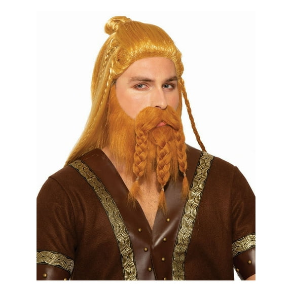 Deluxe Viking Wig With Beard