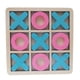 thumbnail image 1 of Juego de mesa de madera Tic TAC Toe, divertido juego de mesa, juegos de rompecabezas, ceros y cruces Azul rosado, 1 of 9