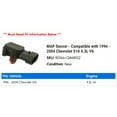 thumbnail image 2 of MAP Sensor - Compatible with 1996 - 2004 Chevy S10 4.3L V6 1997 1998 1999 2000 2001 2002 2003, 2 of 2