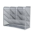 thumbnail image 3 of Multi Functional Pencil Holder, Anti Slip  Bottom   45° Tilt Design Desk Mesh Pen Organizers  For Office Desk For Home Desk, 3 of 8