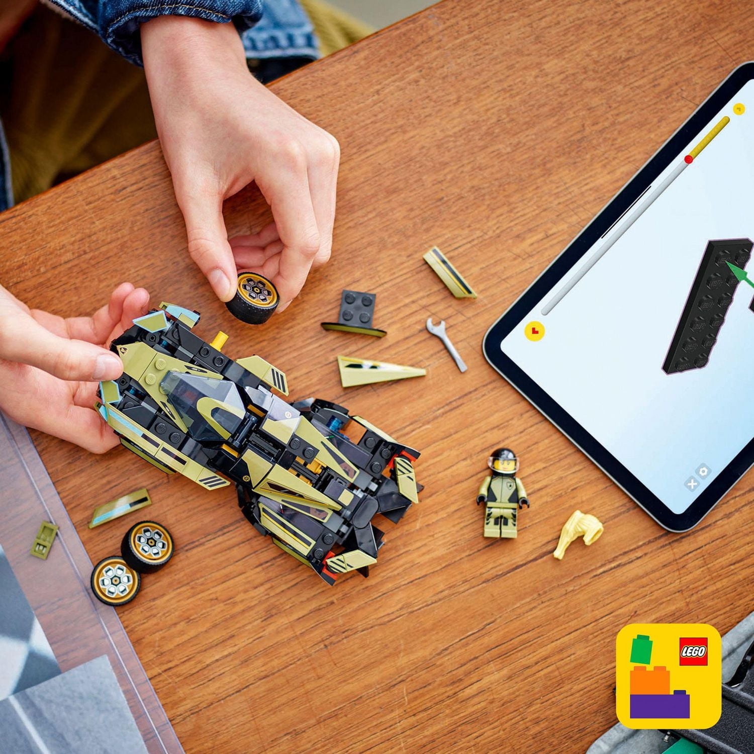 LEGO Speed Champions La supervoiture Lamborghini Lambo V12 Vision GT 76923 Ensemble de construction (230 pièces) Comprend 230 pièces, 10+ ans