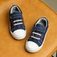thumbnail image 4 of Kushyshoo Kid Canvas Shoes Blue Casual Children Sneaker Size 8 Toddler Boys, 4 of 7