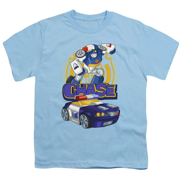 Transformers Chase S/S Youth 18/1 T-Shirt Light Blue