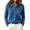 Cardigan # Blue, variant on Womens Sweaters Collared Button Down Knitwear Long Sleeve Lightweight Fall Tops Casual Daily Work Office Cardigan for Fall Winter