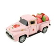 thumbnail image 6 of Strawberry Decor Vintage Truck Decor with 6 PCS Mini Fake Strawberries Wooden Crate Farmhouse Spring Decor for Tiered Tray Strawberry Kitchen Centerpieces for Tables Strawberry Shortcake Decorations, 6 of 11