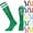 #01 Green, variant on Kids Soccer Socks, 1 Pairs Sports Girls Boys Knee High Tube Socks Toddler Stripes School Uniform Stockings,One Size,Fluorescent Green